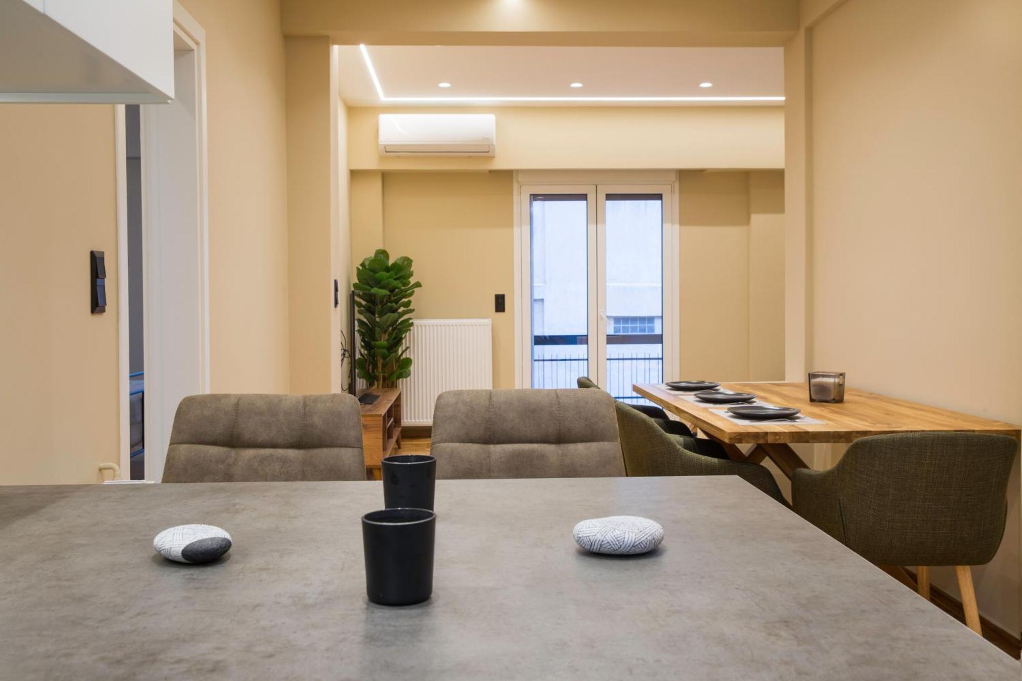 Urban Spacious Apartment Near Kallimarmaron アテネ エクステリア 写真