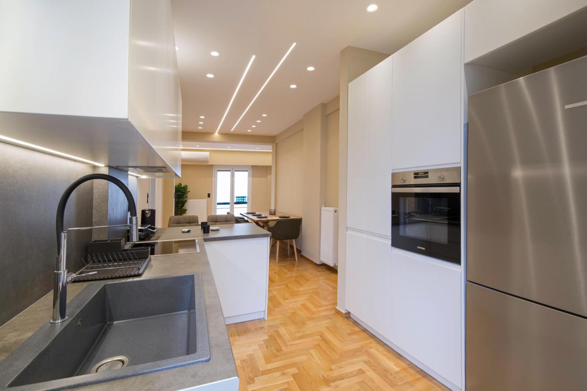 Urban Spacious Apartment Near Kallimarmaron アテネ エクステリア 写真